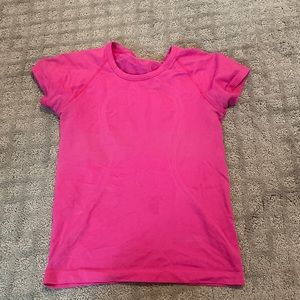 Sonic Pink Lululemon Swiftly Tech Shirt